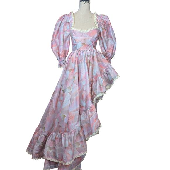 Selkie Sugar Mushroom Tree Hugger Dress Pink Size XS - Picture 2 of 16